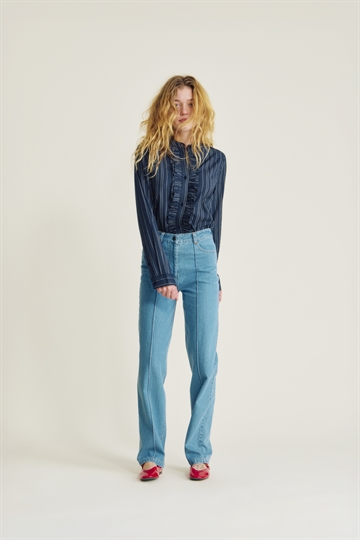 nué notes Kirkland Navy Striped